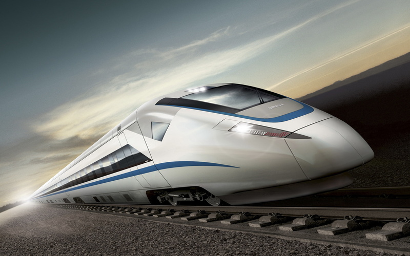 Speed, Train, High, Renderings, 2K