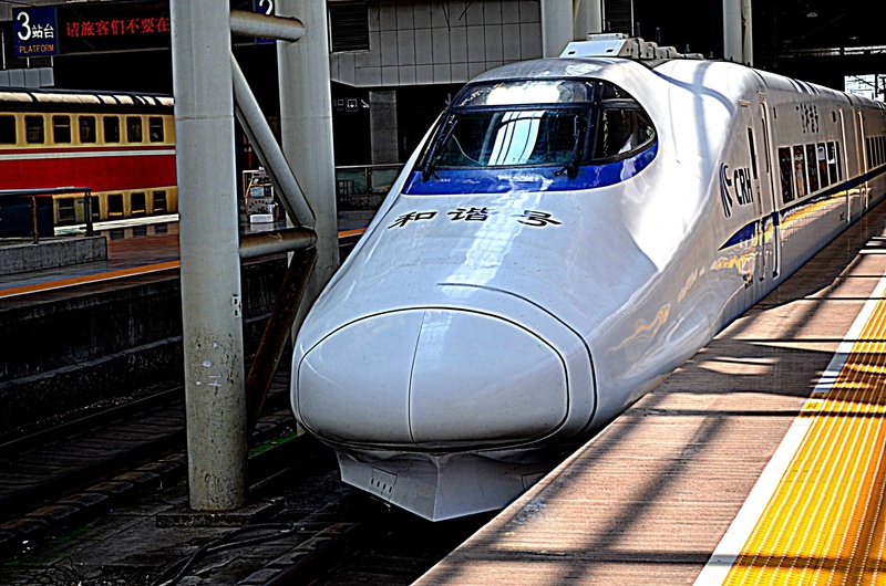 transportation, silver colored, railroad track, architecture, metal, no people, railroad car, rail, railroad station, chr, mode of transportation, bullet