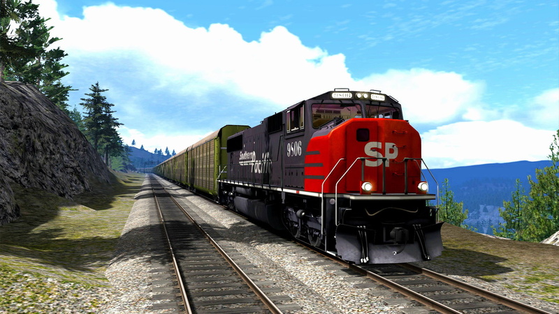 locomotive, simulator, 1080P, train simulator, train, railroad