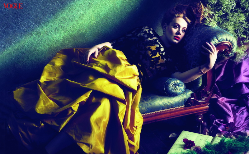 Adele, red hair, songwriter, poet, 4K, dress, Adele Laurie Blue Adkins, room, singer, sofa, interior, Artists