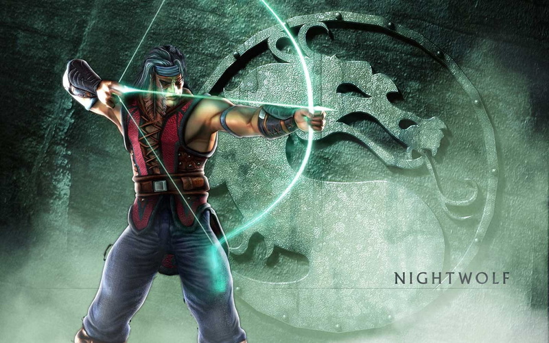 kombat, deception, nightwolf, mortal, video, hd, games, 720P, art