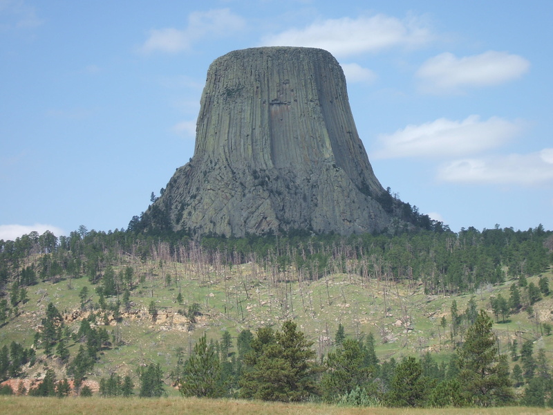 land, growth, tranquility, beauty in nature, geology, close encounters, rock formation, day, devils mountain, 2K, landscape, holiday, america, tranquil scene