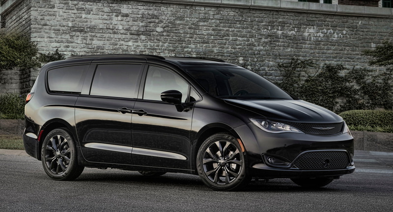SUV, Black Car, Chrysler, Chrysler Pacifica S, Chrysler Pacifica S Appearance Package, Car, 1080P