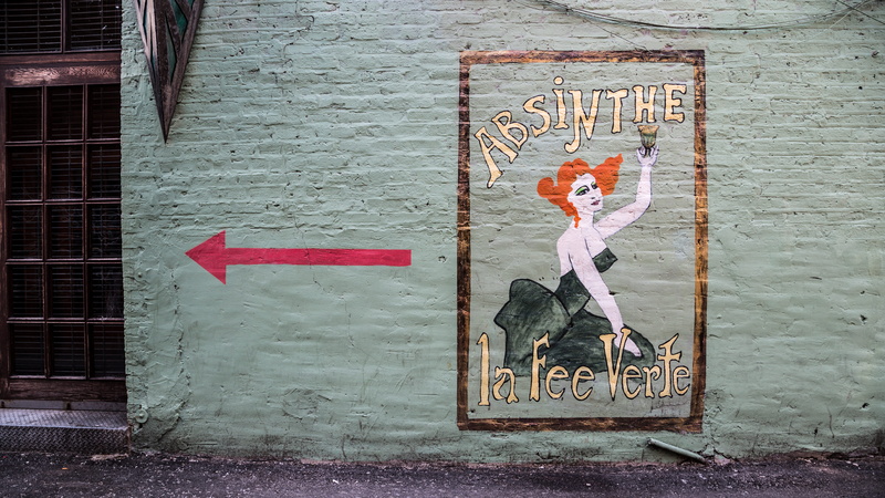 text, wall, brick, right, no people, sign, streetart, la, street art, outdoors, human representation, drink, representation, verte, communication, building exterior