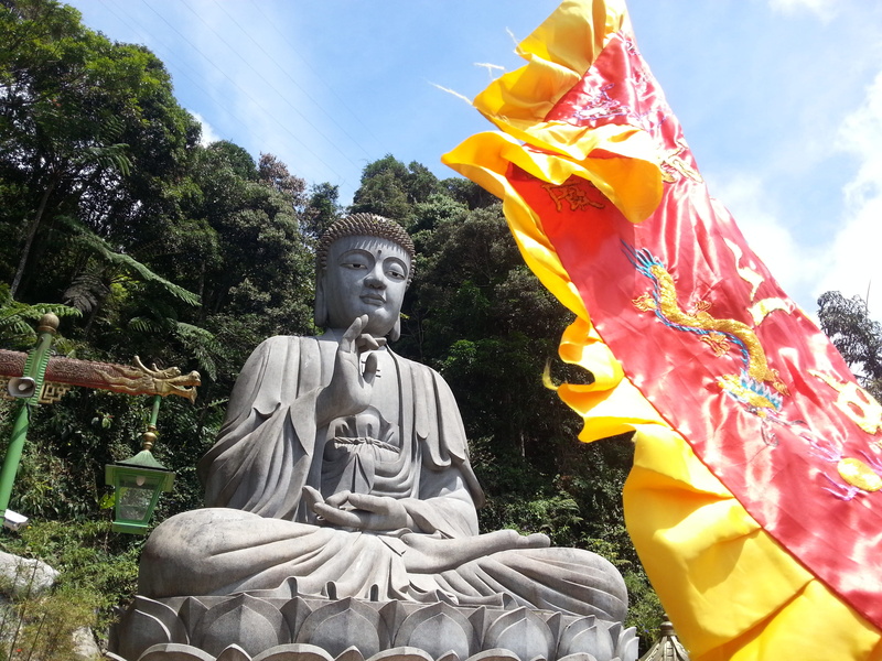 creativity, human representation, day, nature, male likeness, idol, religion, mind, rock, sky, built structure, buda, architecture, peace, mountain, temple