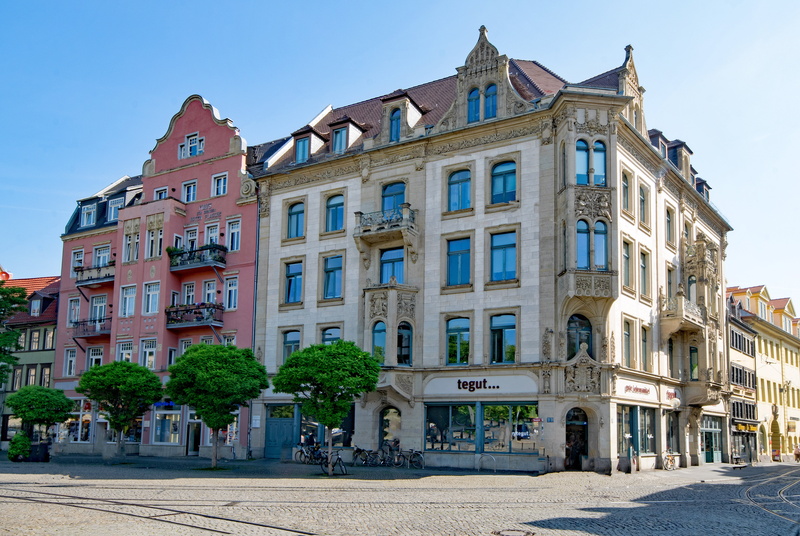 europe, building exterior, no people, house, history, built structure, row house, 5K, the past, day, city, sky, facade, old building, street, germany