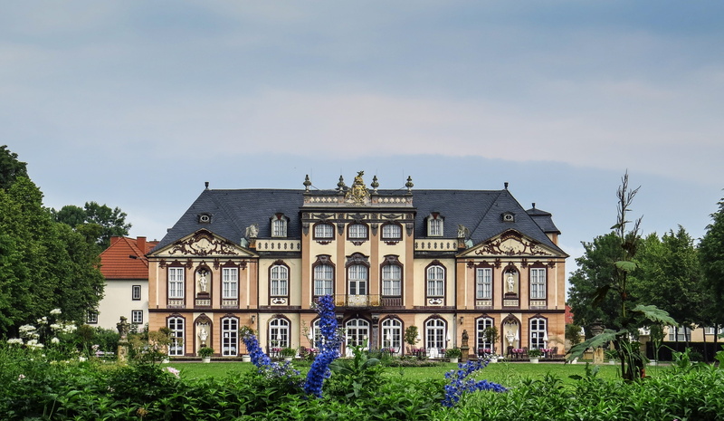 home, facade, no people, house, Erfurt, window, Castle, day, row house, 2K, nature, mansion, molsdorf, tree, plant, history, ornate, grass, building, architecture