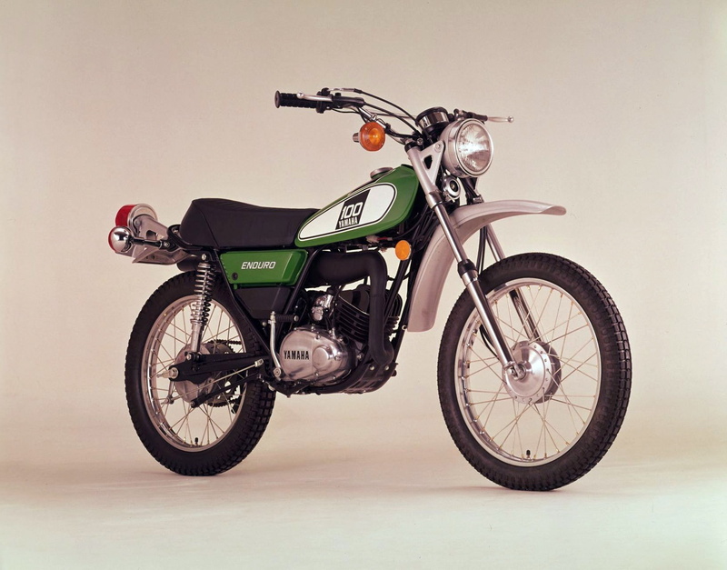 yamaha, 1976, 720P, dt100, enduro