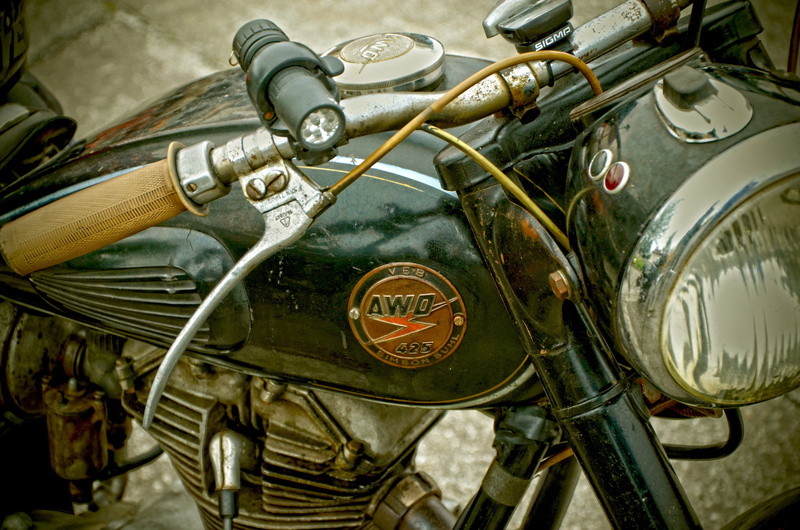 4K, land vehicle, speedometer, Motorcycle, Awo, history, four takter, technology, close-up, classic, day, two wheeled vehicle, retro styled, Old, the past
