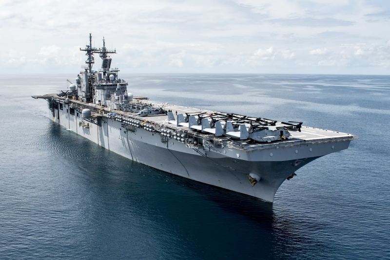 sea, vehicle, ship, 2K, Wasp, military, class amphibious assault ship