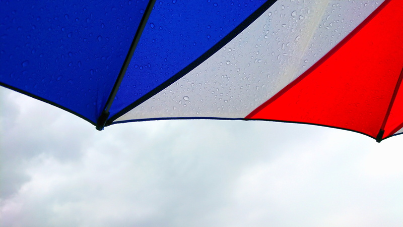 cloudy, june, rainy season, wet, cloud - sky, vivid, get wet, drop, blue, environment, 5K, multi colored, security, red, no people, umbrella, backgrounds