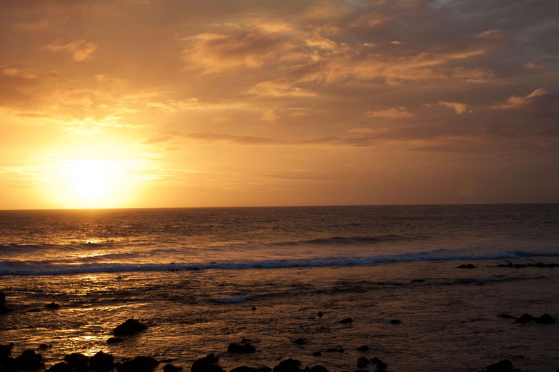 4K, beauty in nature, dramatic sky, horizon, tranquility, nature, sunset, scenics - nature, beach, tranquil scene, no people, water, orange color, outdoors