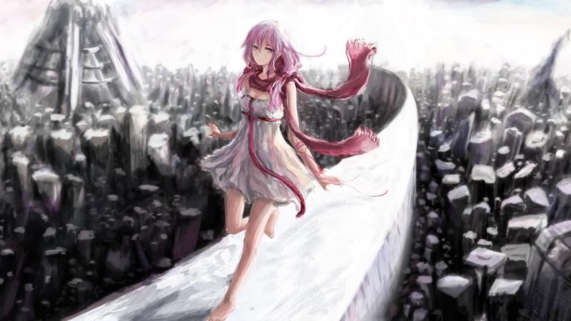 anime, manga, chica, caminando, 2K