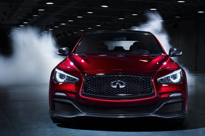 headlight, infiniti, sports car, speed, front view, q, car, blurred motion, 1080P, qx, indoors, transportation, luxury, racecar, eau, land vehicle, motion