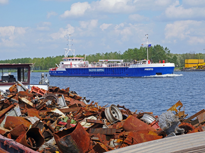 outdoors, stainless, scrap, flanders, travel to gent, coastal region, ship, recycling, barge, metal, architecture, building exterior, garbage, corrosion