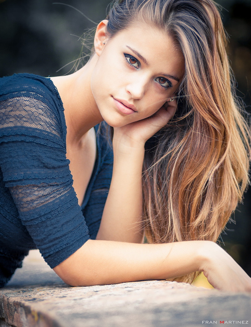brown eyes, adult, females, young adult, one person, hairstyle, Fran Martinez, human face, model, hair, portrait, body part, beauty, Marina Prat, outdoors