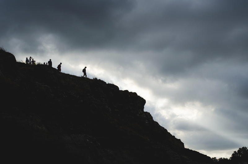 land, 4K, travel, sun ray, contrejour, activity, europe, cloud, hiking, solid, rock - object, mountain peak, group of people, cloud - sky, nature, person