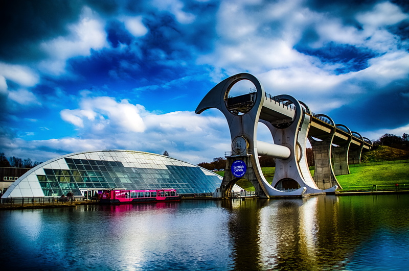 grand, lift, big, waterfront, travel, heavy, clyde, large, 5K, scotland, building exterior, built structure, tourist, transport, cloudy, wheel, transportation