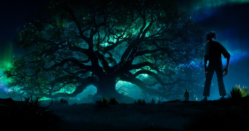 lights, Ruby Barnhill, fantasy, 1080P, night, tree, tale, The BFG, adventure, family, forest, the film, flickering, Sophie, movie, The big friendly giant