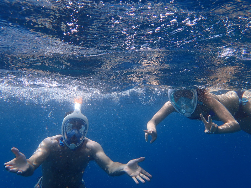 water sports, exploration, holiday, swimming pool, recreation, 2K, spain, outdoors, vacation, divers, swimming goggles, ocean, nature, submerged, eyewear