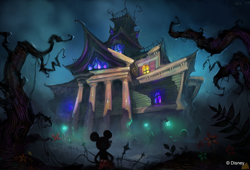 dark, creepy, halloween, disney, mouse, haunted, 1080P, mickey