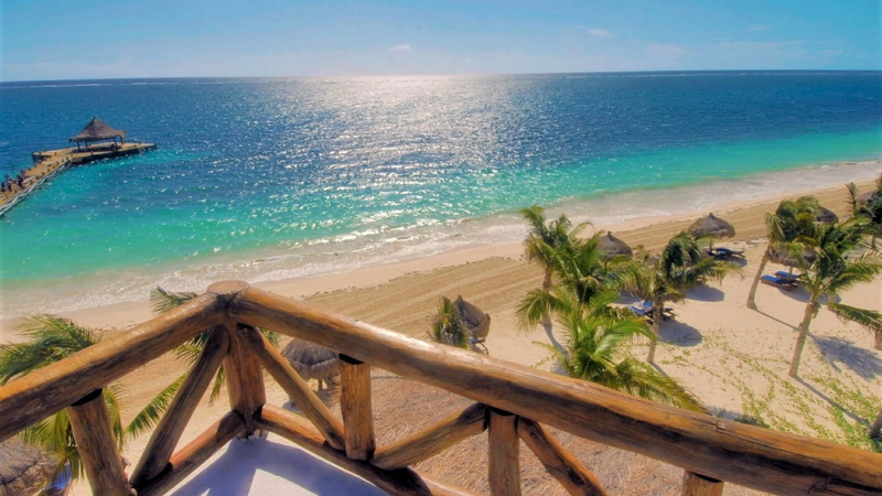 nature, day, sand, tourism, coast, no people, summer, swimming pool, tropics, vacation, sea, seaview, scenics - nature, ocean, balcony, tranquility, outdoors