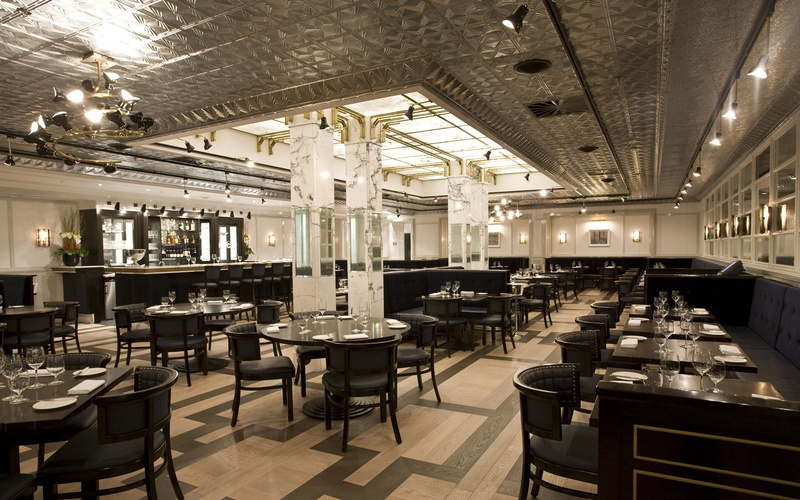 restaurant, architecture, pub, illuminated, seat, lighting equipment, business, domestic Room, tables, no People, chair, dining, empty, luxury, indoors