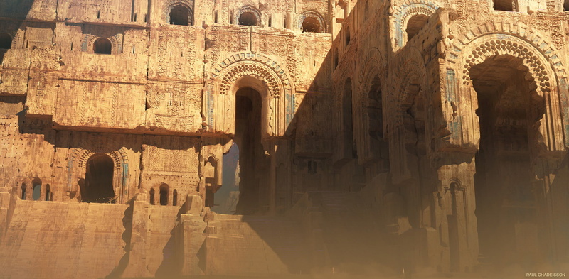 no people, spirituality, ruins, temple, ruined, religion, 1080P, concept art, ancient civilization, archaeology, digital, building, ancient, travel, the past