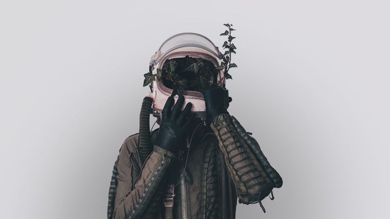 jacket, backgrounds, helmet, military, black, lifestyles, young men, winter, wearing, technology, 1080P, leaves, headshot, waist up, portrait, e, protective Mask - Workwear