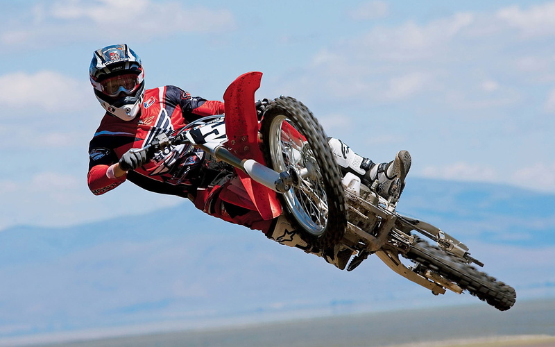 trick, 1080P, jump, motorcyclist