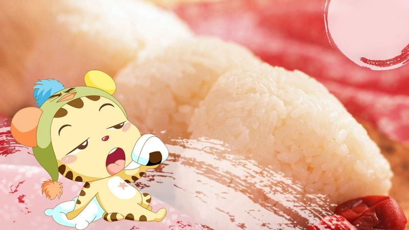 anime, dumpling, dumbling, rice, cub, tiger, 1920x1080, balls, enjoying, 1080P