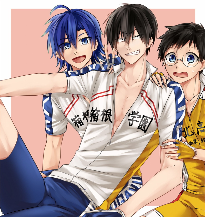 720P, onoda, manami, yowamushi, yasutomo, sangaku, sakamichi, arakita, pedal