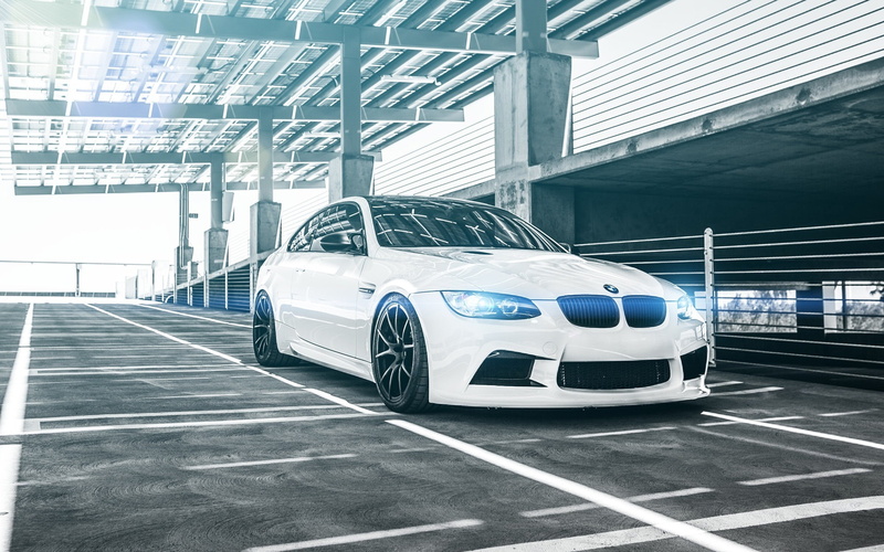 Car, Coupe, e, m, White, BMW, 1080P