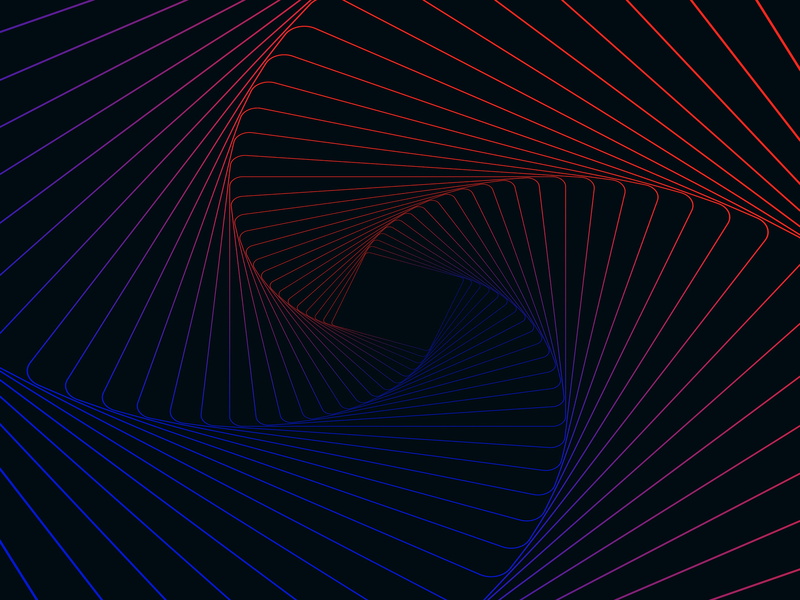 4K, Spiral, Dark background, Design, Pattern, 4K