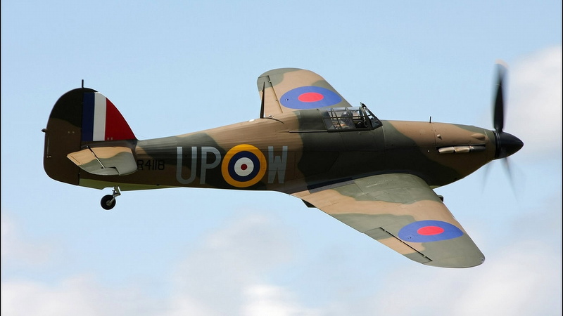 Hawker Hurricane, Aircraft, Military Aircrafts, 1080P