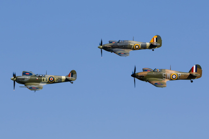 The Second World War, 1080P, Fighter, Spitfire, RAF, Hurricane, Hawker Hurricane, Supermarine Spitfire