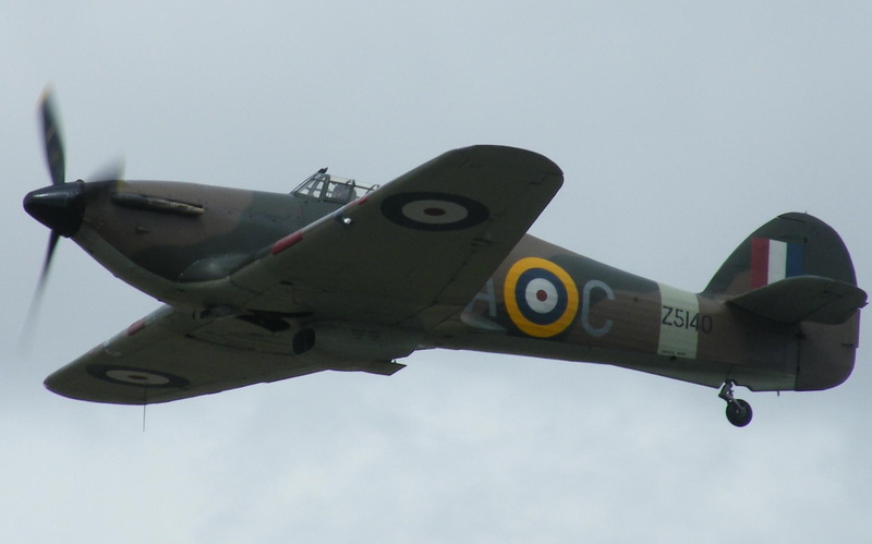mka, aircraft planes, hawker, riat 2010, hurricane, warbird, 1080P, tribute