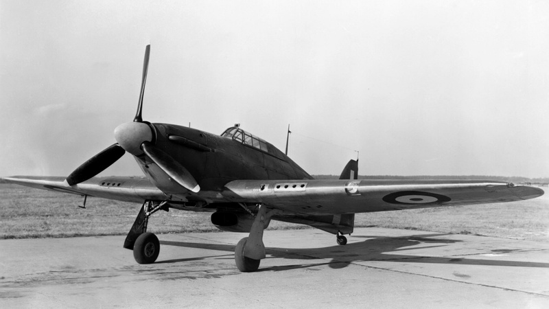 1080P, hurricane, 1920x1080, aircraft, hawker