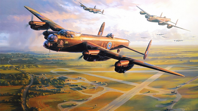 1080P, Avro Lancaster, Bombers