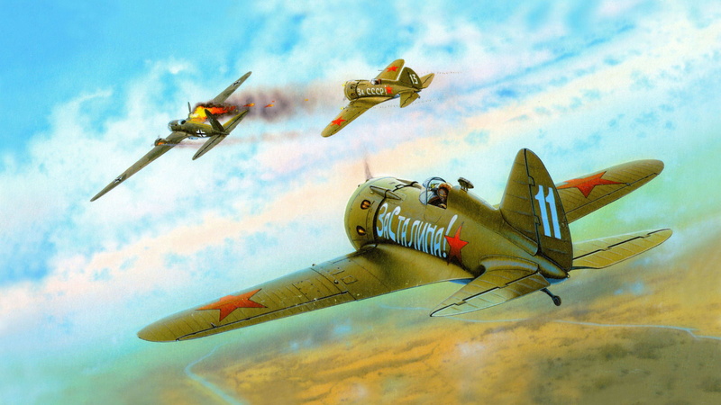 -16, Heinkel 111, for Stalin, Polikarpov, for the Soviet Union, I-16 type 24, one, bombardirovshik, he-111, 1080P, figure