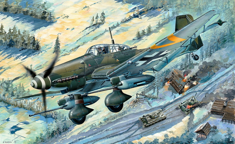 Bombers, Aircraft, Warplane, 1080P, Junkers Ju 87