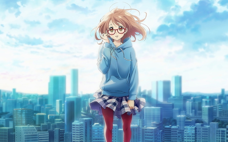 Beyond the Boundary, mirai, Anime, kuriyama, kyoukai, 1080P, Mirai Kuriyama, kanata