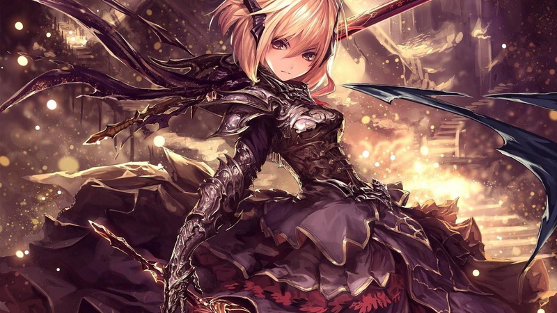 anime, vampy shingeki no bahamut, 1080P, fan art