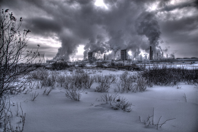 toxic Substance, natural Disaster, 2K, built Structure, nature, power, cloud - Sky, architecture, water, snow, air Pollution, dark, cloudscape, smog, smoke Stack