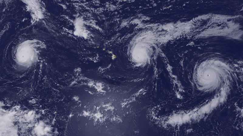 three, power in nature, nature, astronomy, hurricanes, jimena, atmosphere, photography, 2015, pacific ocean, satellite view, meteorology, international space station