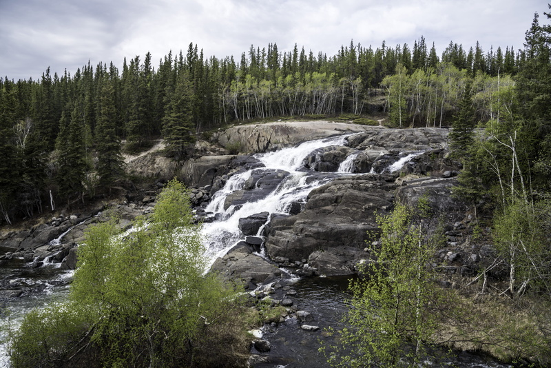 mountain, Fuller, day, clouds, trees, cloud - sky, no People, Ingraham Trail, canada, non-urban scene, trail, landscapes, tranquility, ingraham, landscape