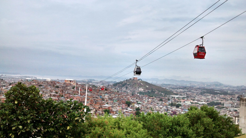cityscape, no people, plant, residential district, architecture, Cable Car, German, cable, day, Favela, overhead cable car, rio, 2K, nature, hanging, outdoors
