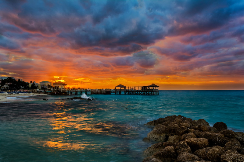 tropics, travel, sky, coastline, bay Of Water, 4K, tropical Climate, horizon over water, seascape, rock - object, sea, vacations, sunrise - Dawn, island