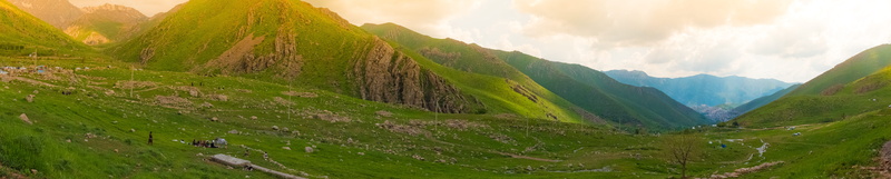 pine tree, sky, no people, طبیعت, scenery, panoramic, ایران, طبیعتگردی, spring, land, green, kordestan, mountain peak, iranian kurdistan, mountain range