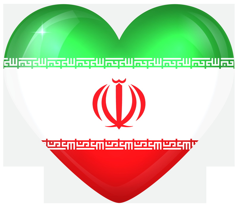 Heart, 5K, Flag, Iranian Flag, Flags, Flag Of Iran